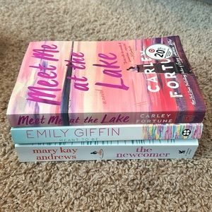 Book lot: The Newcomer, Meant to Be, Meet Me at the Lake